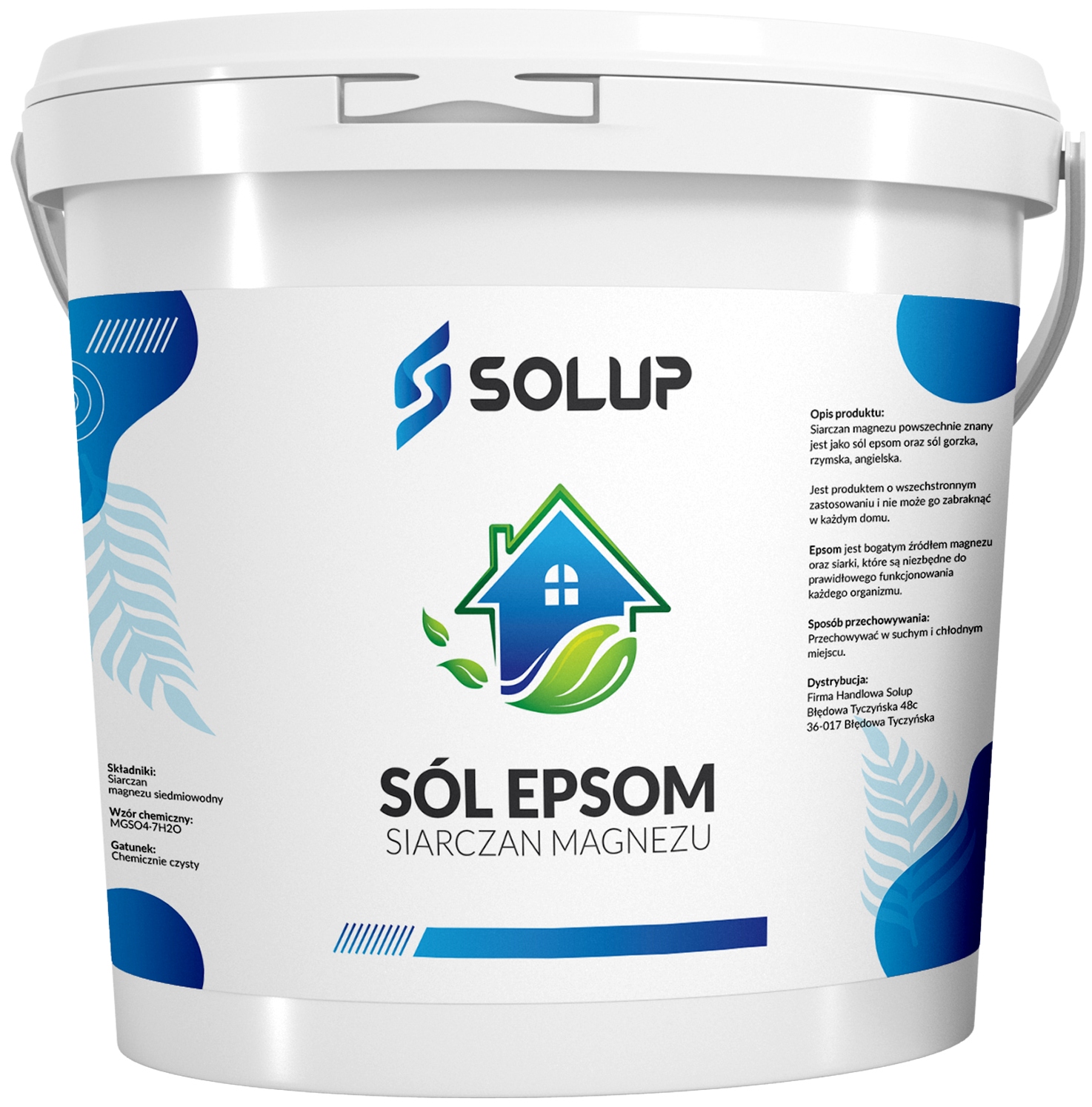 

Siarczan Magnezu Siedmiowodny Epsom Czysty 10kg