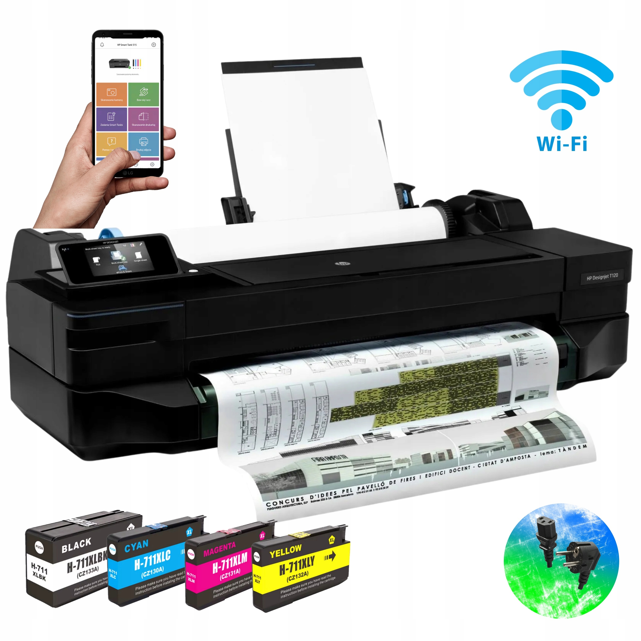 Ploter HP DESIGNJET T120