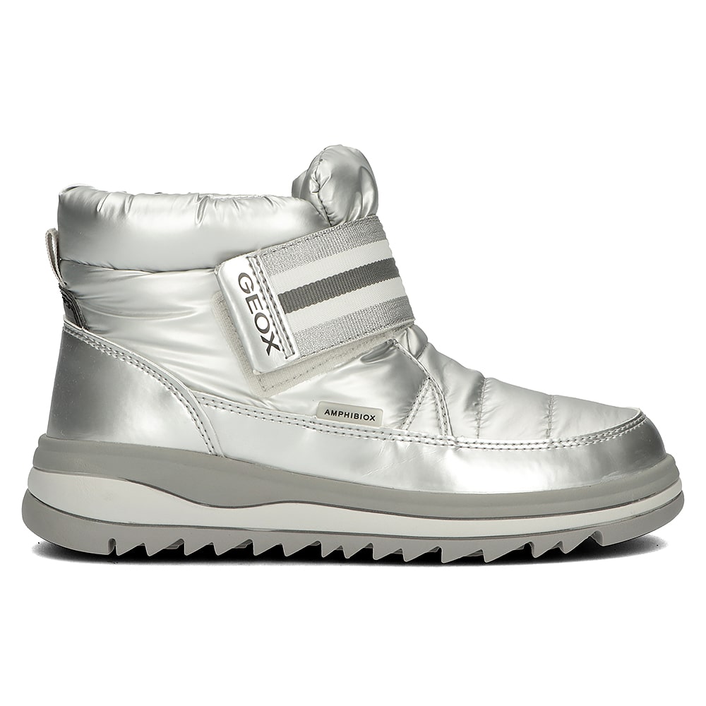 Geox dívčí sněhule Amphiox membrána stříbrné vel. 37