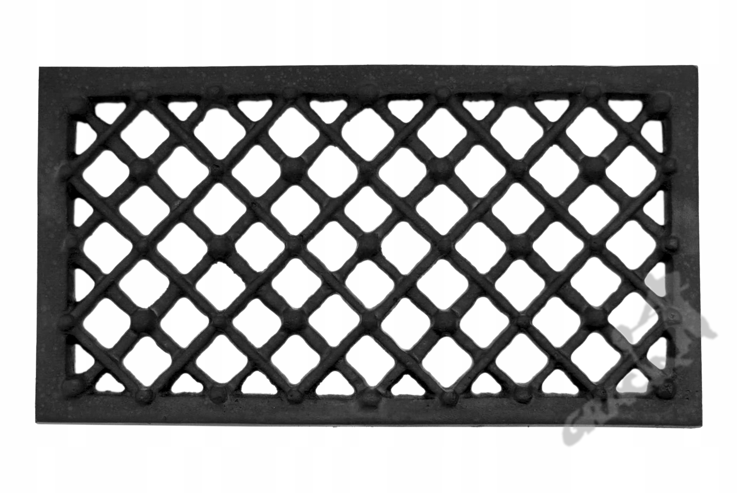 Kratka Wentylacyjna P02 17X30 CM Żeliwna Retro Wylot