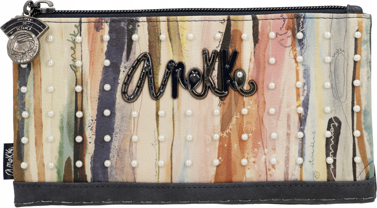 A193 Anekke duży miękki portfel Peace&Love stars Hollywood