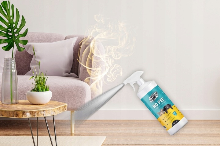 ŚRODEK NO PEE PRZECIW OBSIKIWANIU PSÓW I KOTÓW SPRAY NA PSY KOTY 500ML Zastosowanie Domki i altany Meble ogrodowe Ogrodzenia