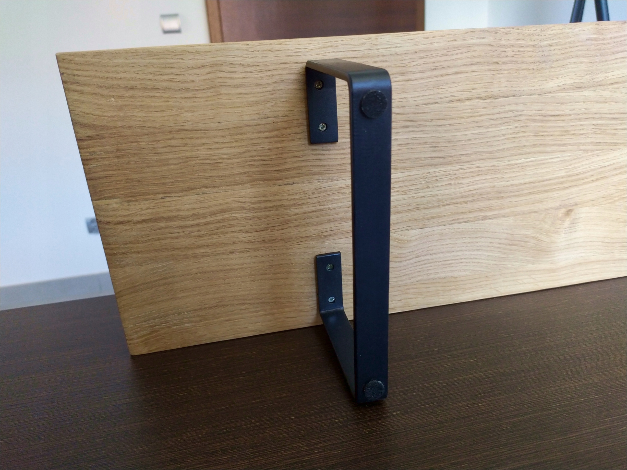підставка для двох моніторів, Довга дерев'яна 100 см модель підставка для монітора комп'ютера ТВ дерев'яна