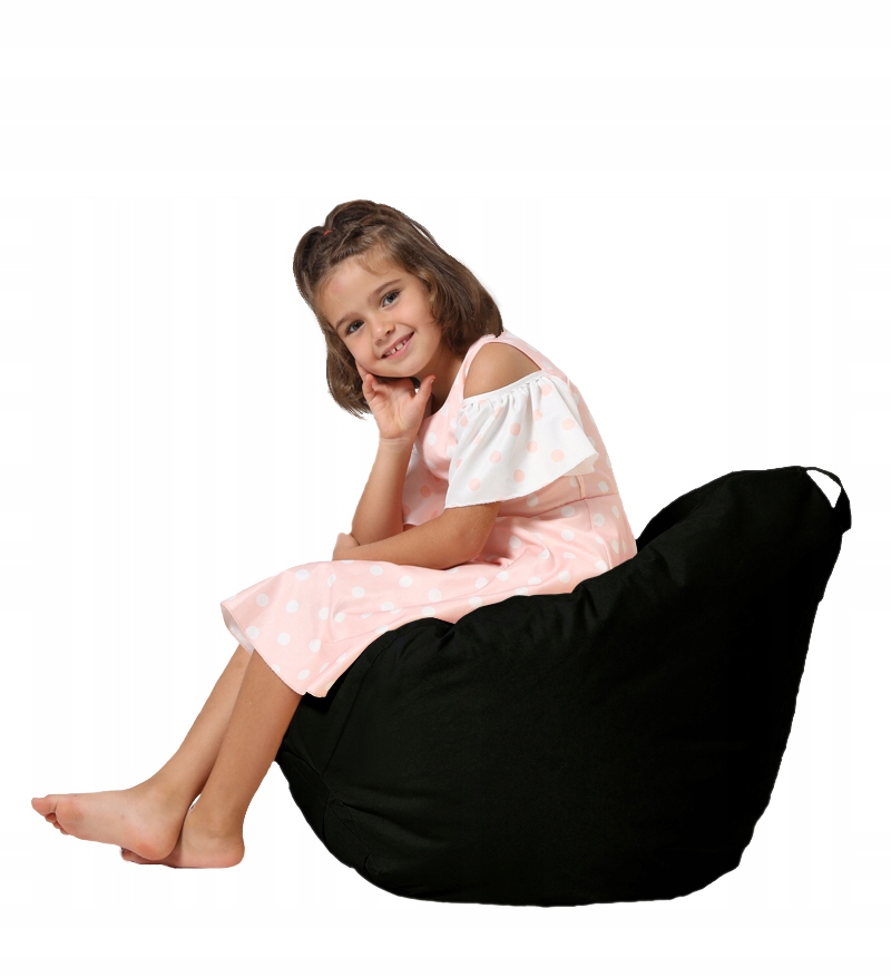 Worek sako pufa PREMIUM KIDS CZARNA Marka inna