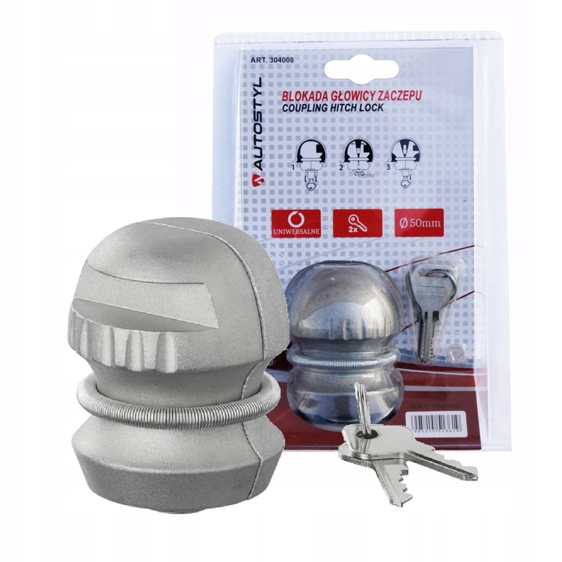 BLOKADA ZACZEPU HAKA PRZYCZEPY ZABEZPIECZENIE AUTO STYL
