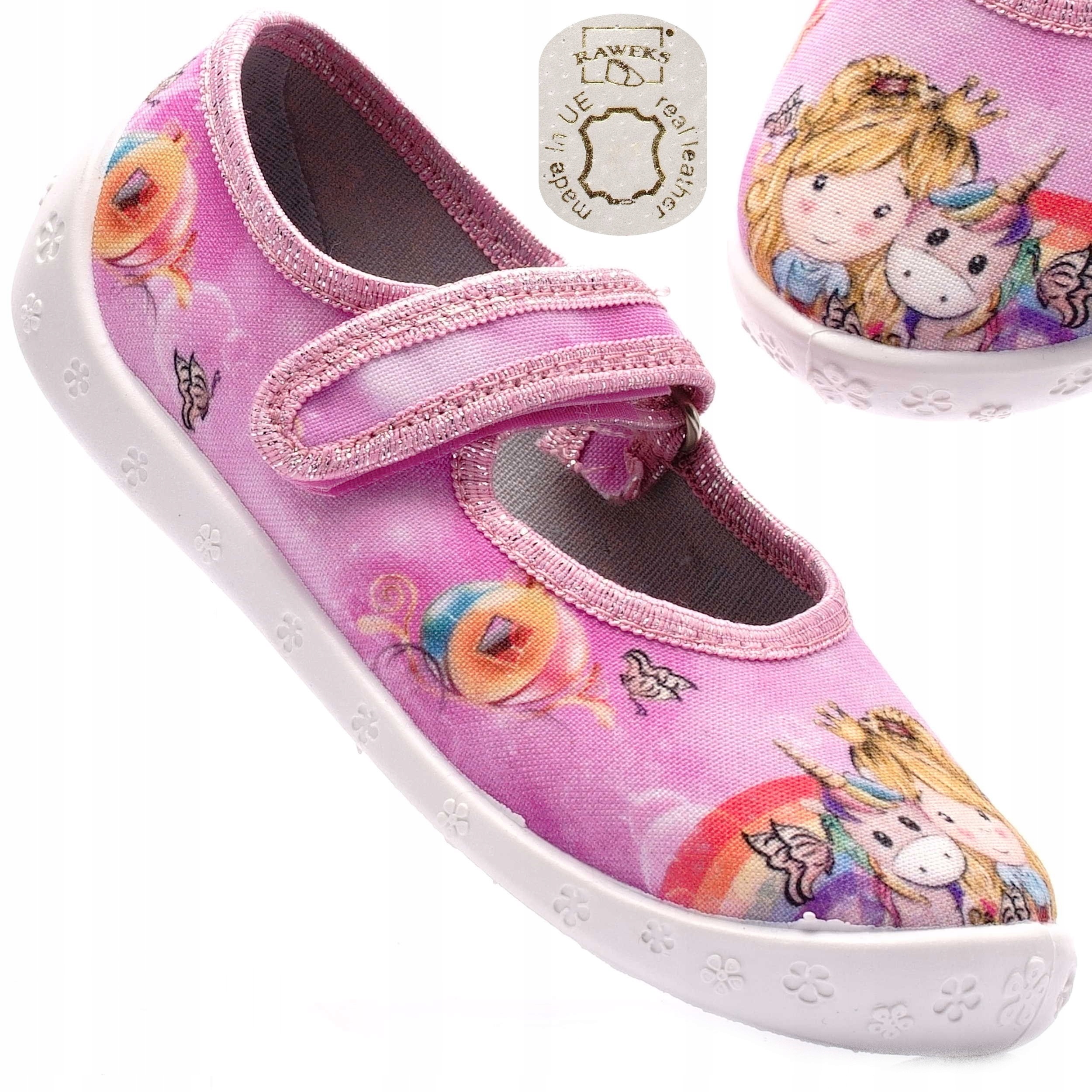 

Raweks Kapcie Dziecięce buty z wkładką skórzaną 27