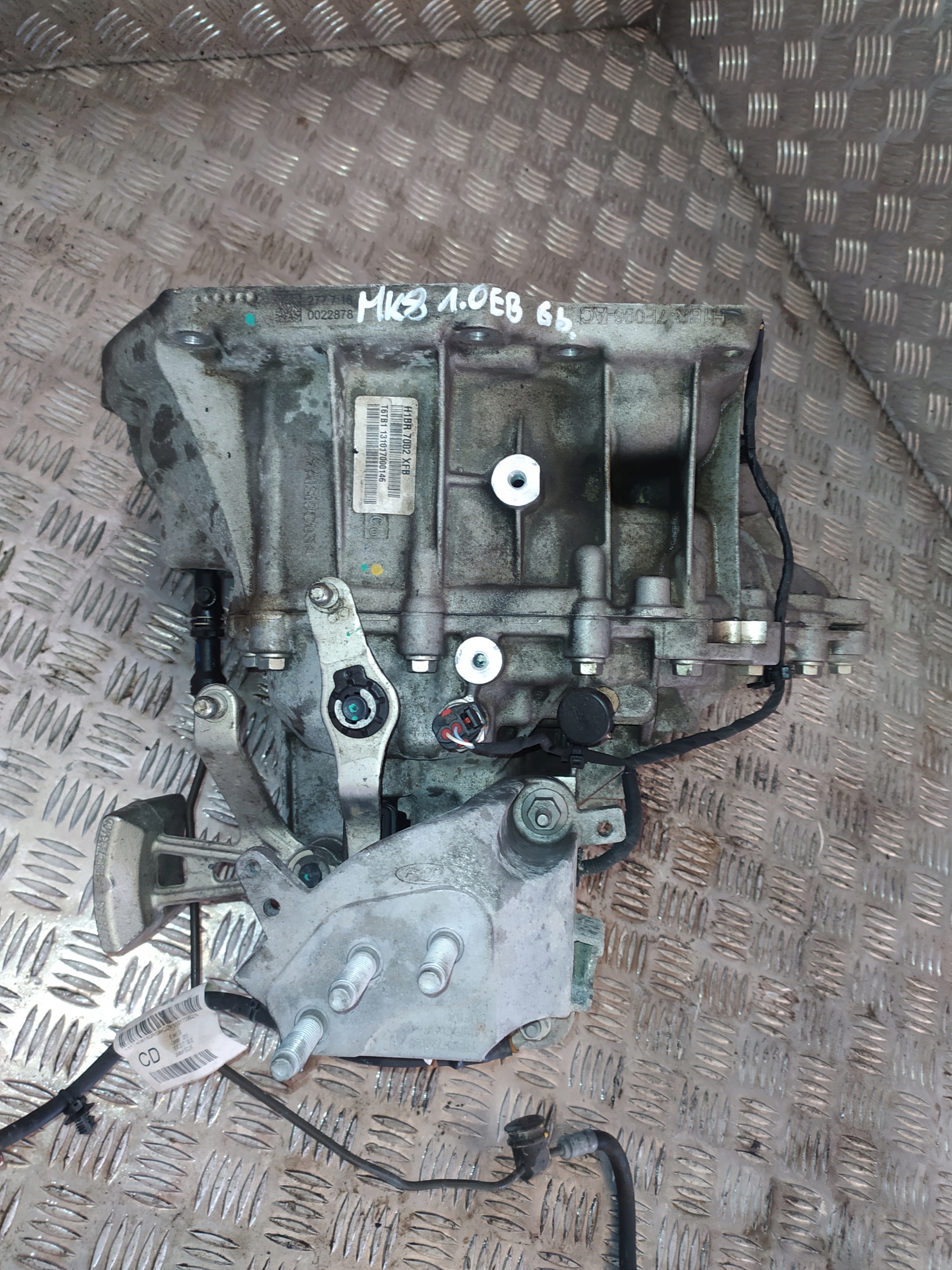 FORD Fiesta MK8 акпп 1.0 H1BR-7002-XFB