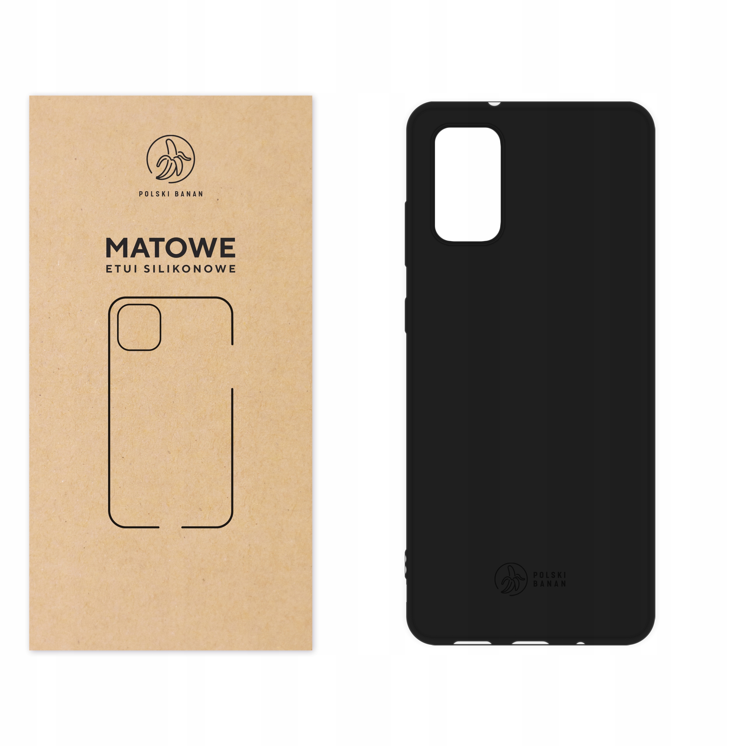 

Etui Matowe do Samsung S20+ Plus czarne