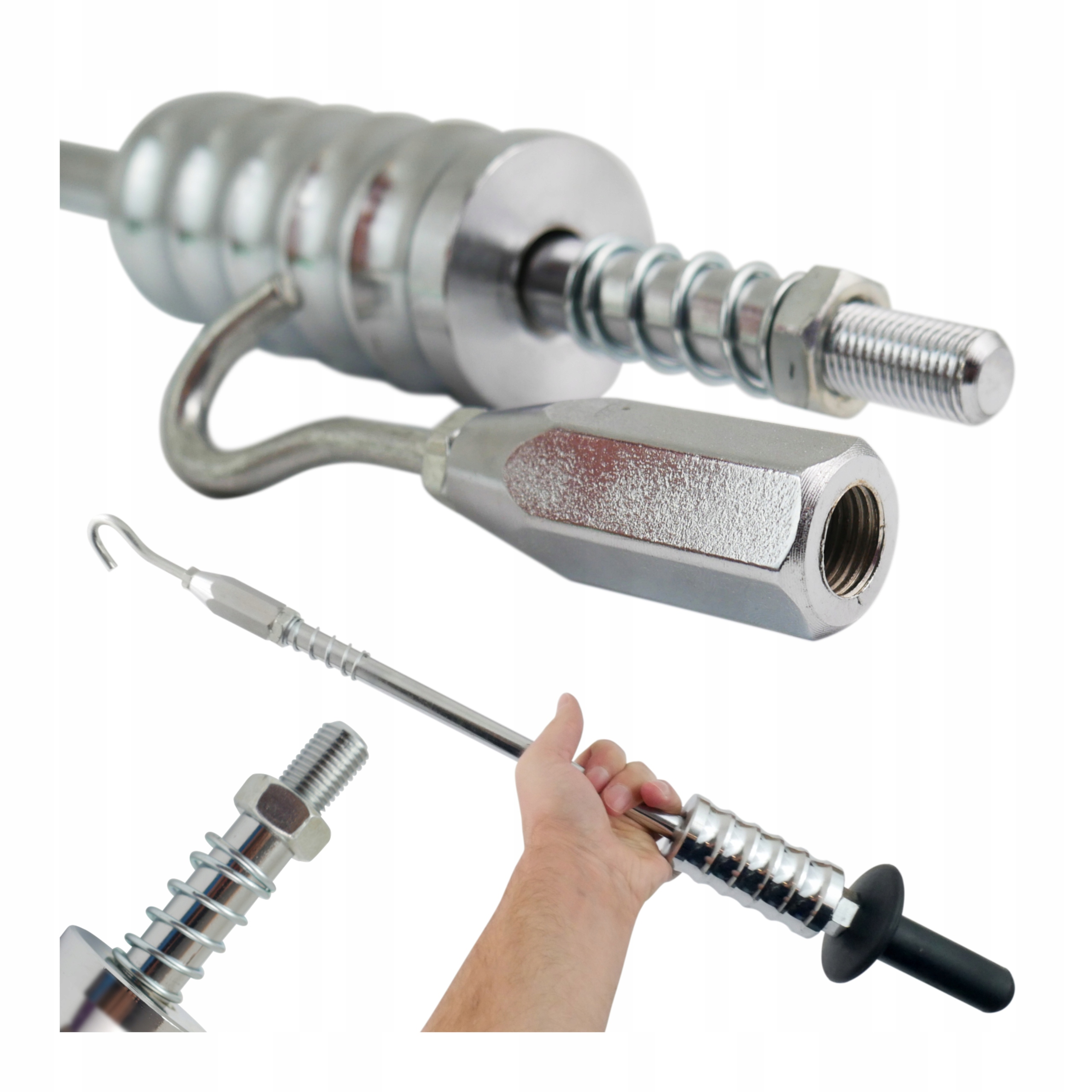 Setrvačné kladivo M16 pro vytahování promáčklin Hak Klempířský vypichovač