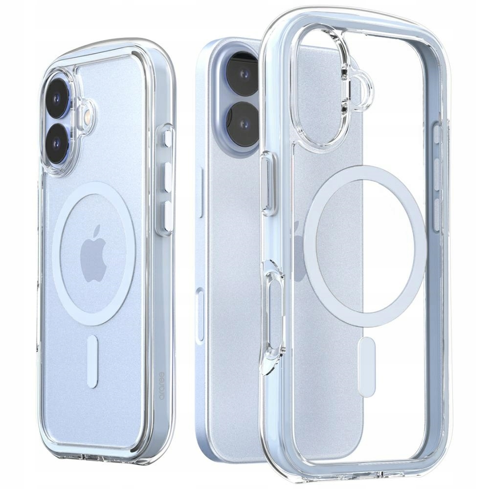 Pouzdro Araree Duple M Air MagSafe pro iPhone 17 modrý
