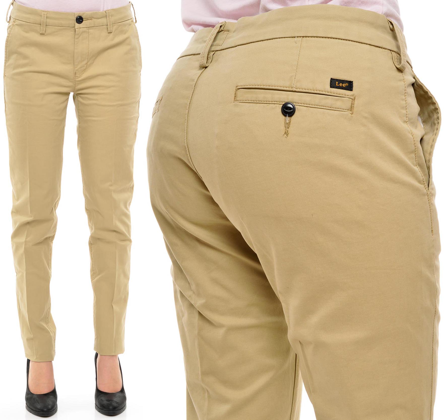 

Lee spodnie regular Slim beige Chino _ W28 L33