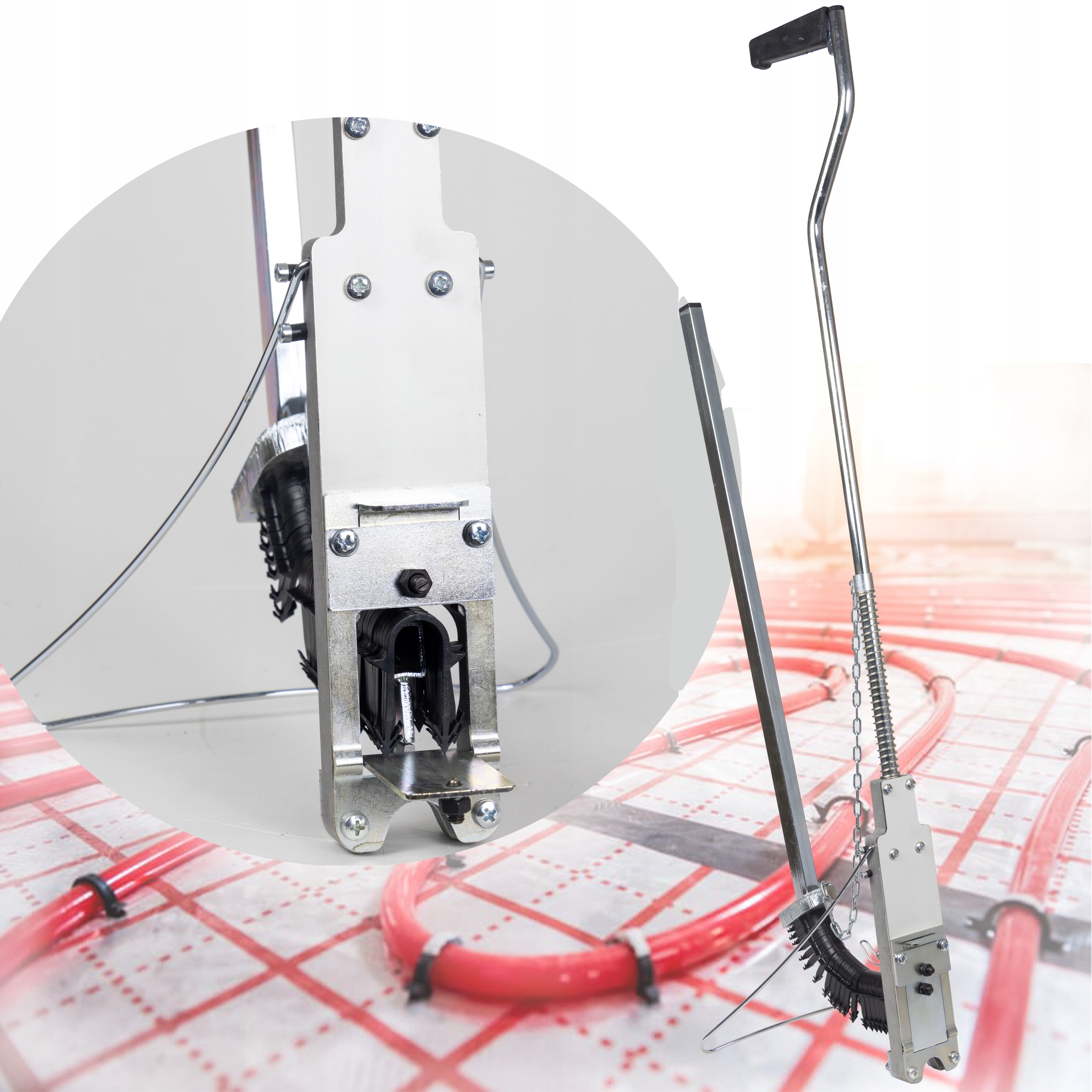 Taker Do Podłogówki Tacker Do Rur Pex Metalowy Solidny Do Spinek Capricorn