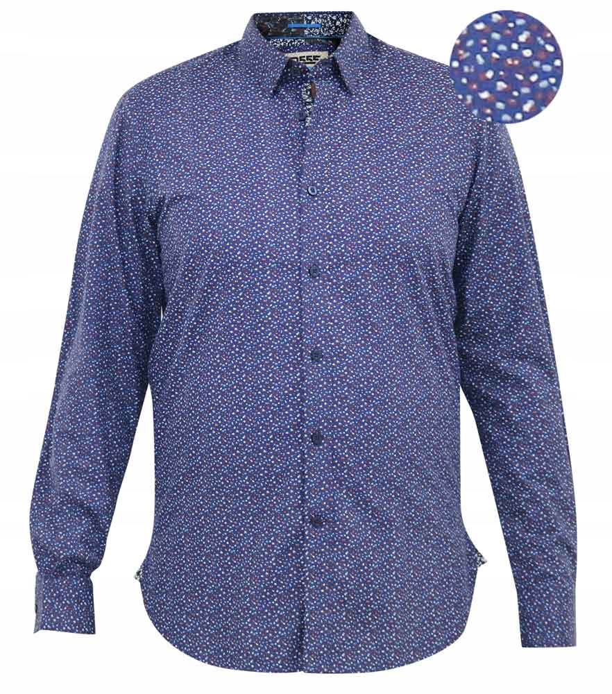 Duke D555 Nadměrná Velikost Ležérní Košile 3XL 148cm