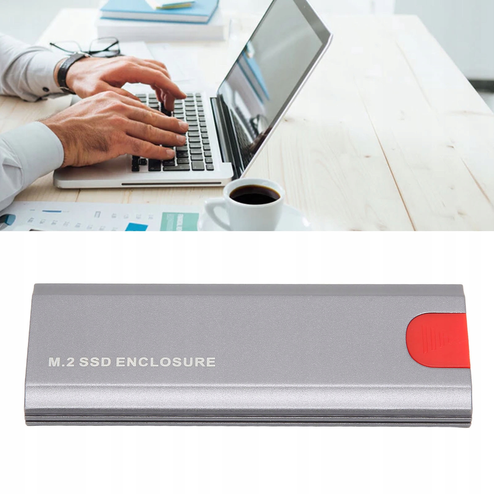 OBUDOWA NA DYSK SSD NVME M.2 USB-C 3.1 M2 10GBPS Kod producenta OHQOF0791