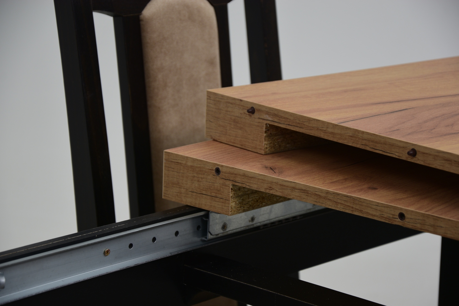 Zestaw do jadalni DUŻY stół i 6 krzeseł Z DREWNA Szerokość stołu 90 cm