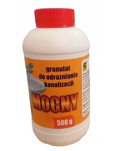 

Mocny granulat do udrażniania kanalizacji 500g