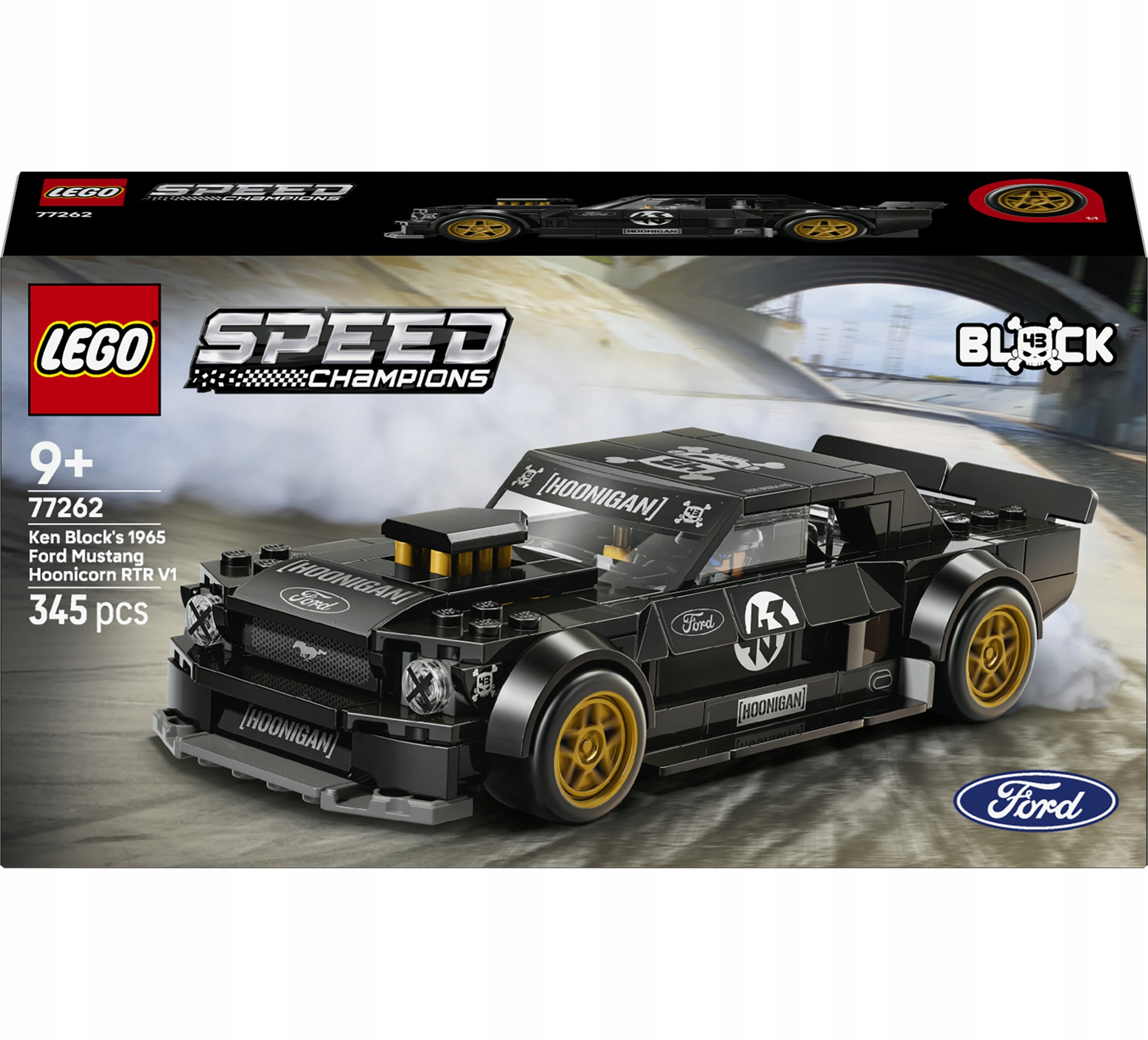 Lego Speed Champions 77262 Ford Mustang Hoonicorn V1 Kena Blocka