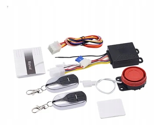 Motocykl zestaw alarm bezpieczenstwa