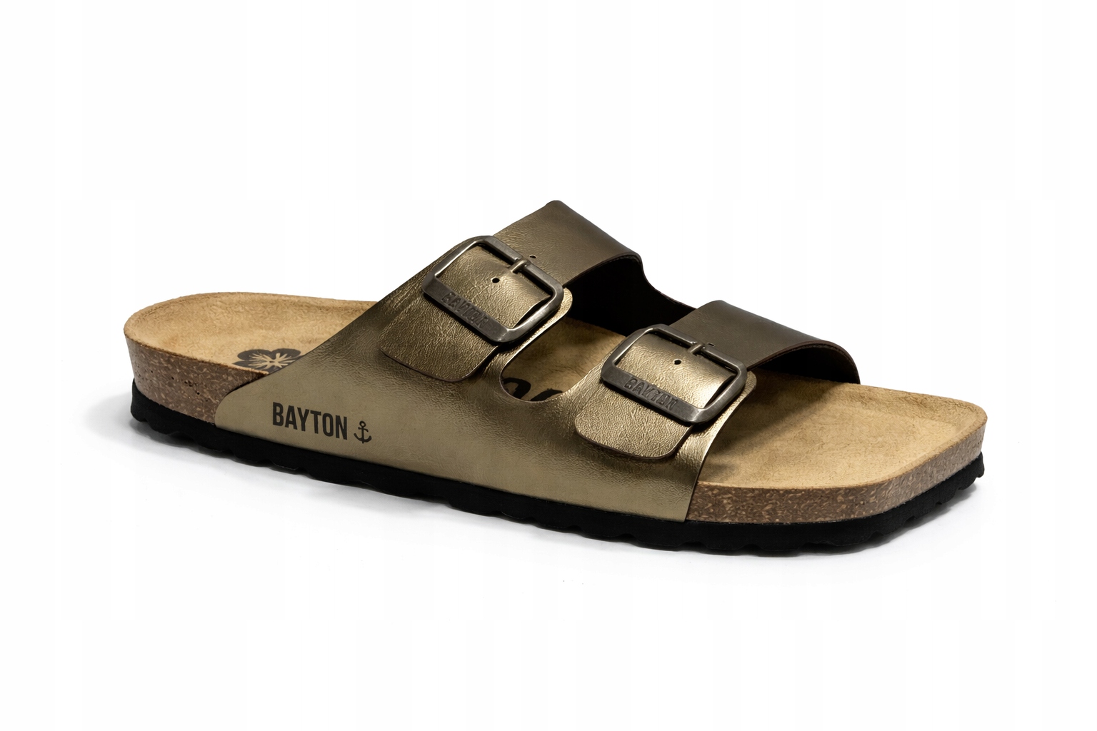 Bayton Metalické Nazouváky S Korkovou Podrážkou 40 3_A