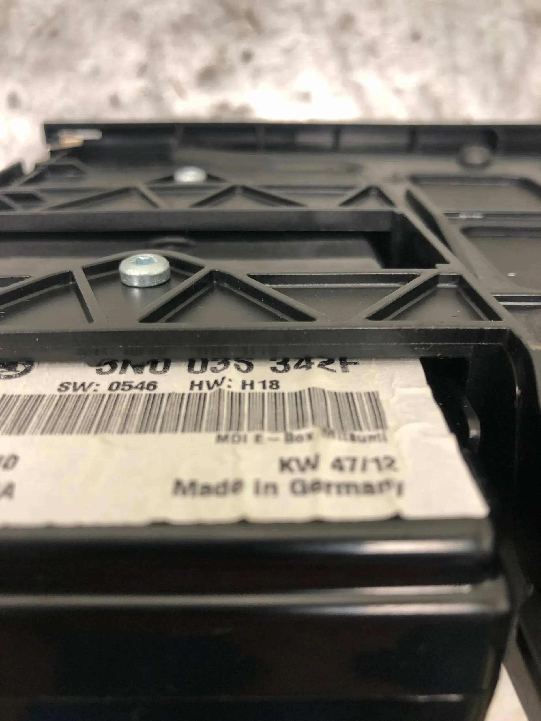INTERFEJS MULTIMEDIOW VW PASSAT B7 KOMBI 5N0035344E