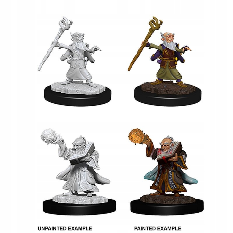 DnD Nolzurs Marvelous Miniatures Gnome Wizard Male