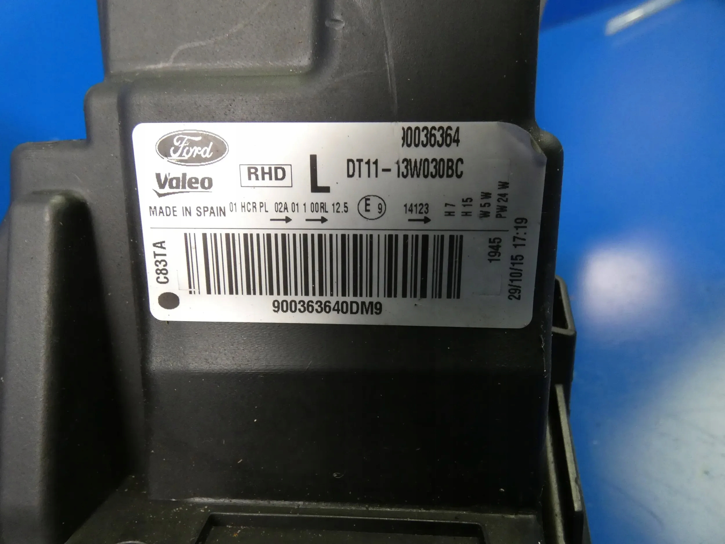 Ford Transit CONNECT TOURNEO light left front ANGLIK