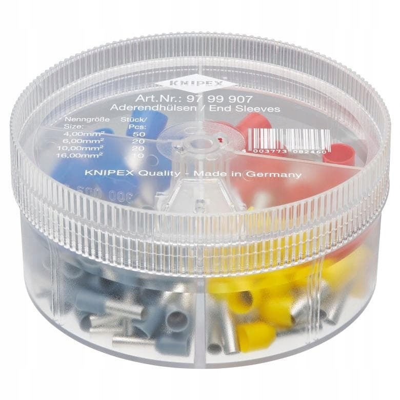 TULEJKI KABLOWE IZOLOWANE ZESTAW 100SZT.