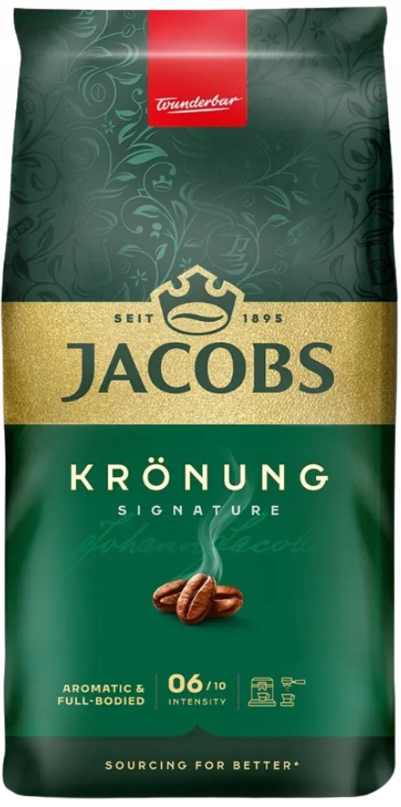 Levně Jacobs Kronung káva zrnková intenzita 6/10 1 kg