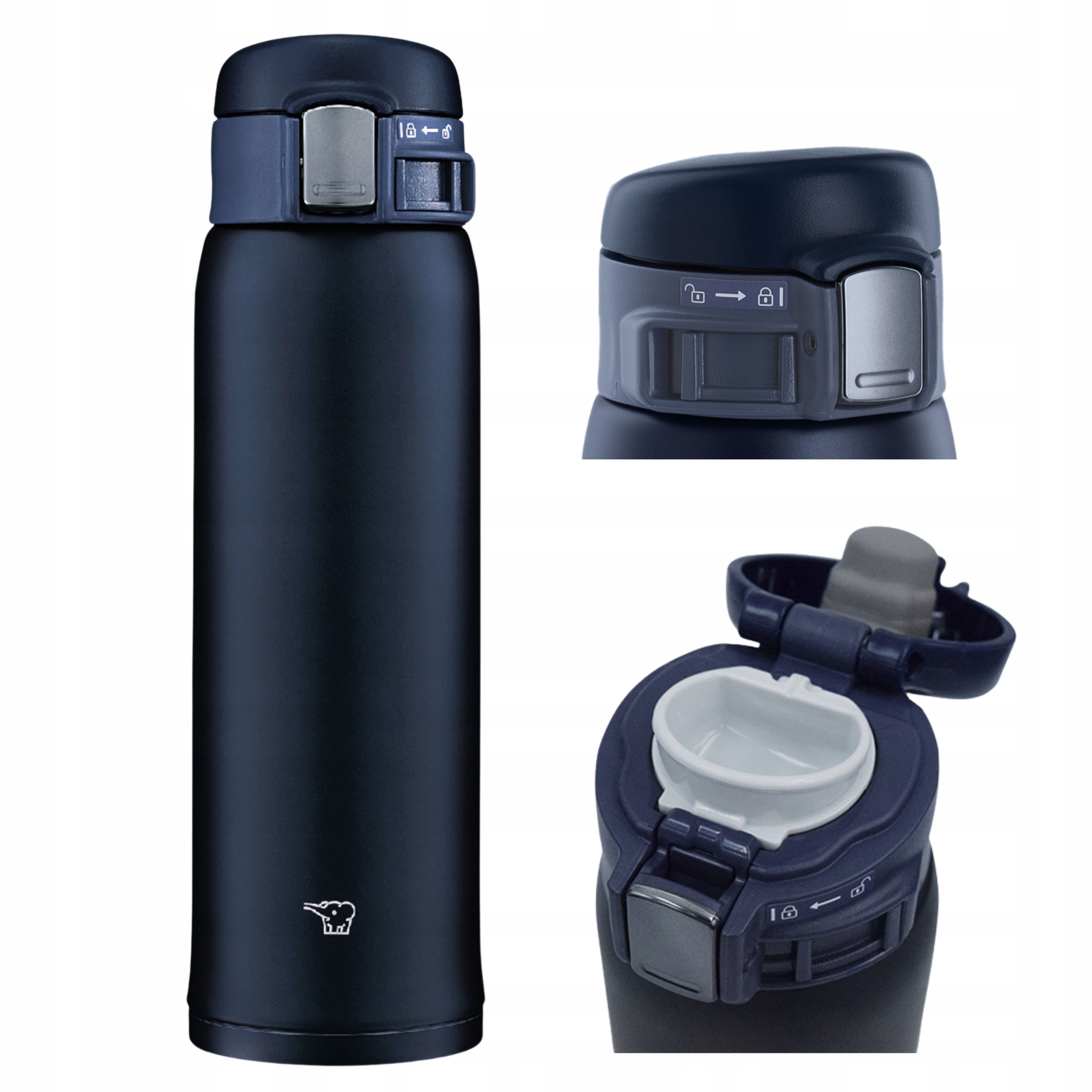 Termohrnek do auta Vzduchotěsný Vakuový Zojirushi SM-SF48-AD 0,48L