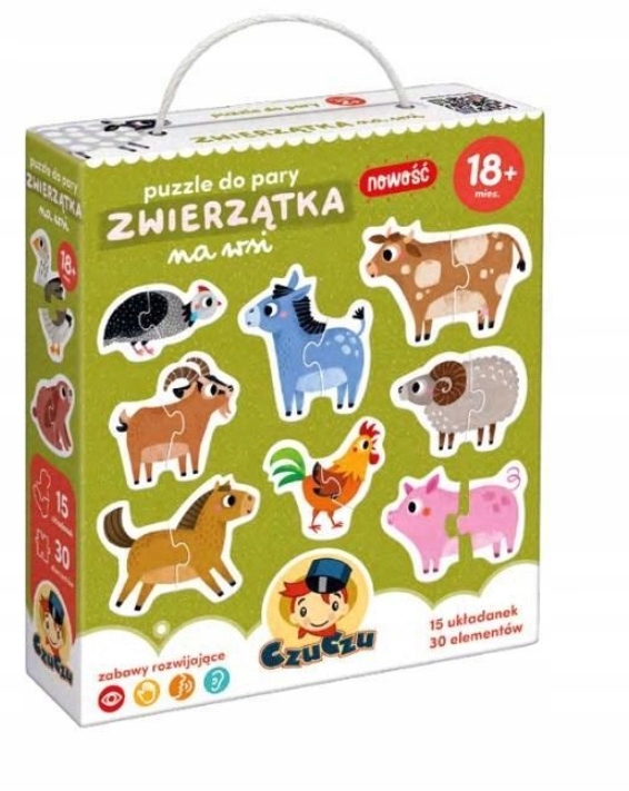 

Czuczu Puzzle Do Pary Zwierzątka Na Wsi 18+