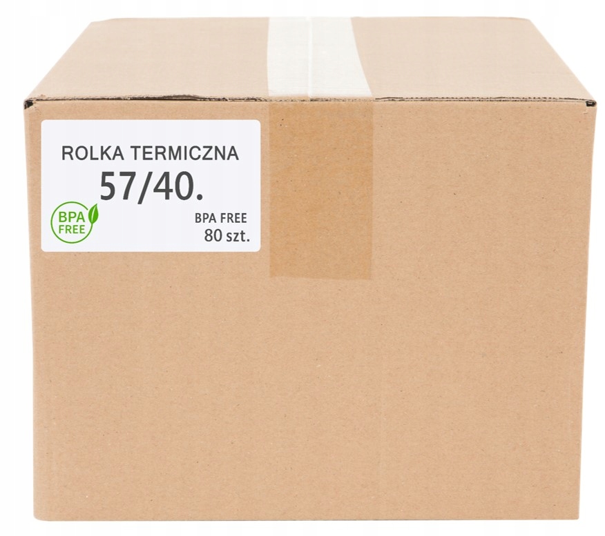 

Rolki termiczne 57x40 Vat (1 Karton 80 Szt.)