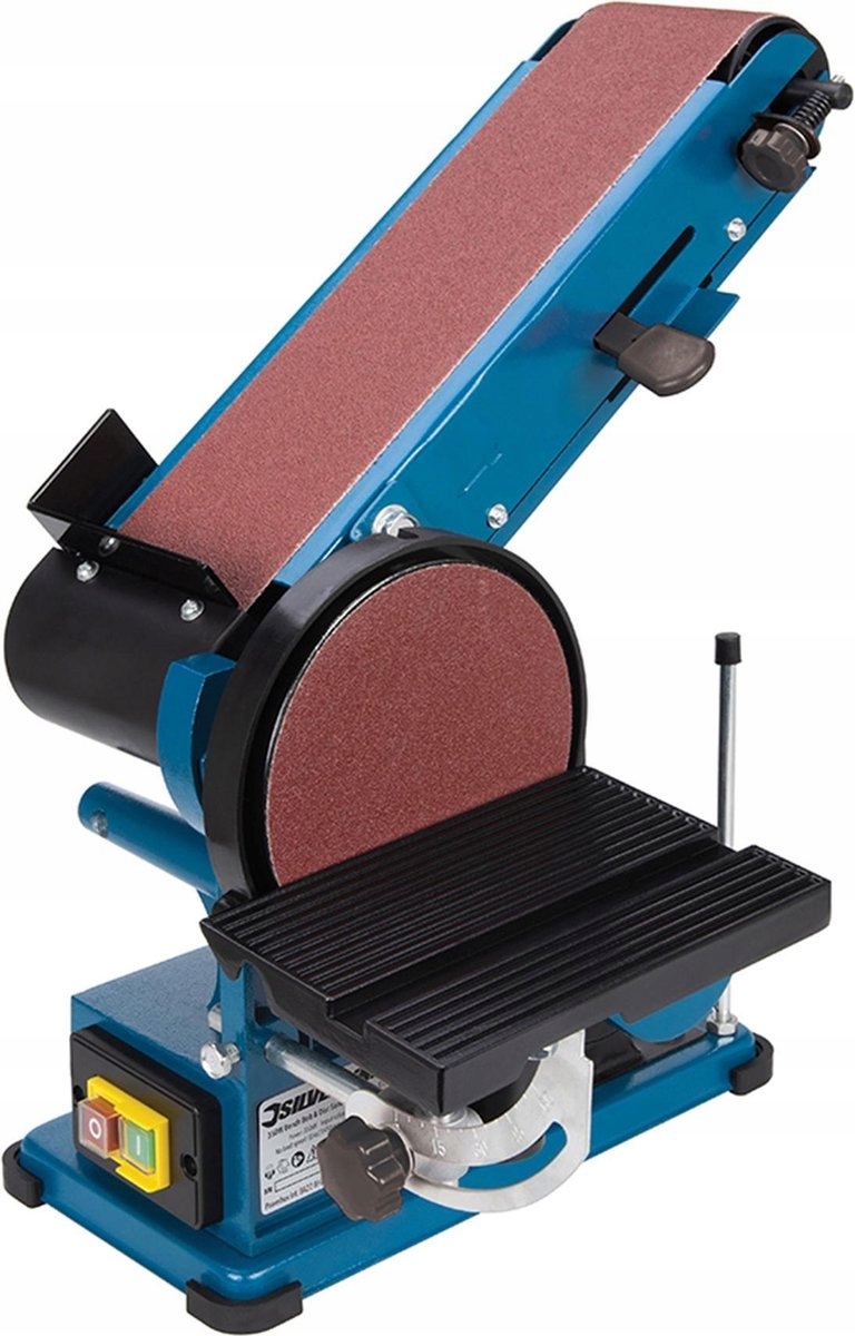 Silverline Szlifierka Stołowa Taśmowa Ostrzałka 350W 100x915mm 958144