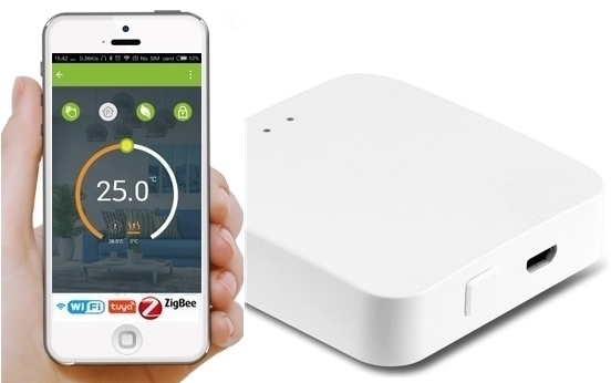 Brána Centrala ZigBee WiFi Modul Tuya Smart