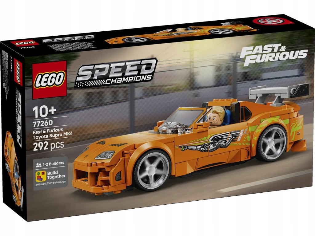 Lego 77260 Speed Champions Rychle a zběsile: Toyota Supra MK4