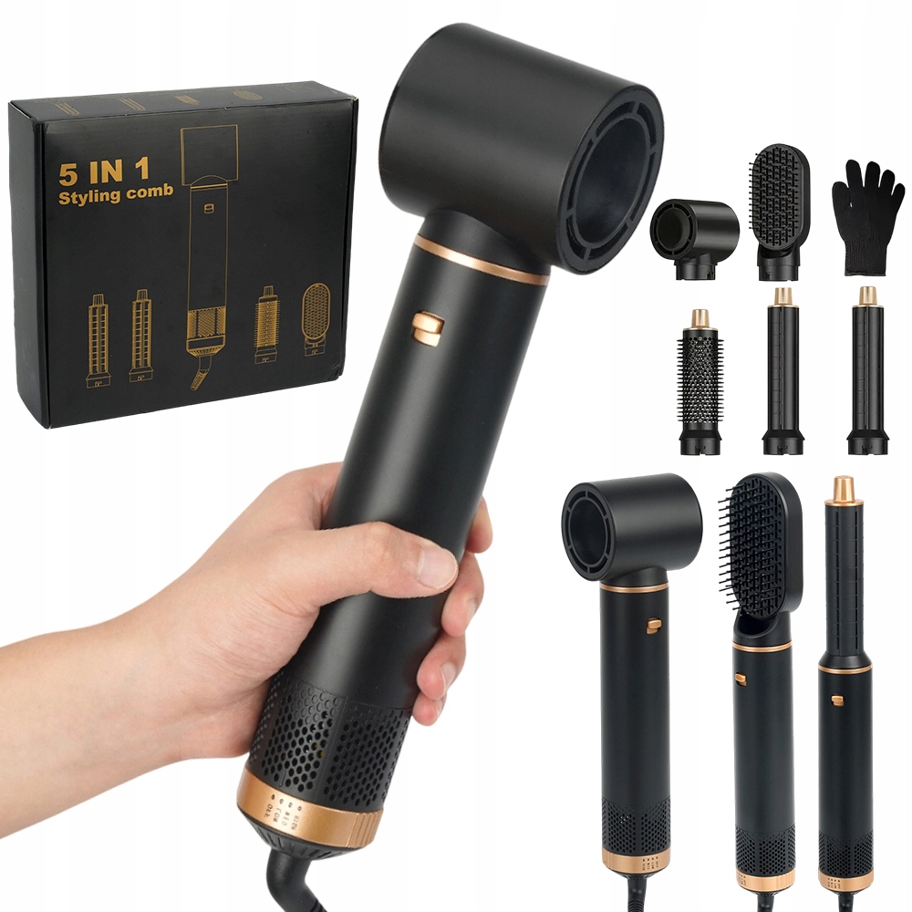 Žehlička Na Vlasy Multifunkční žehlička Ionizace One-Step Regulace teploty