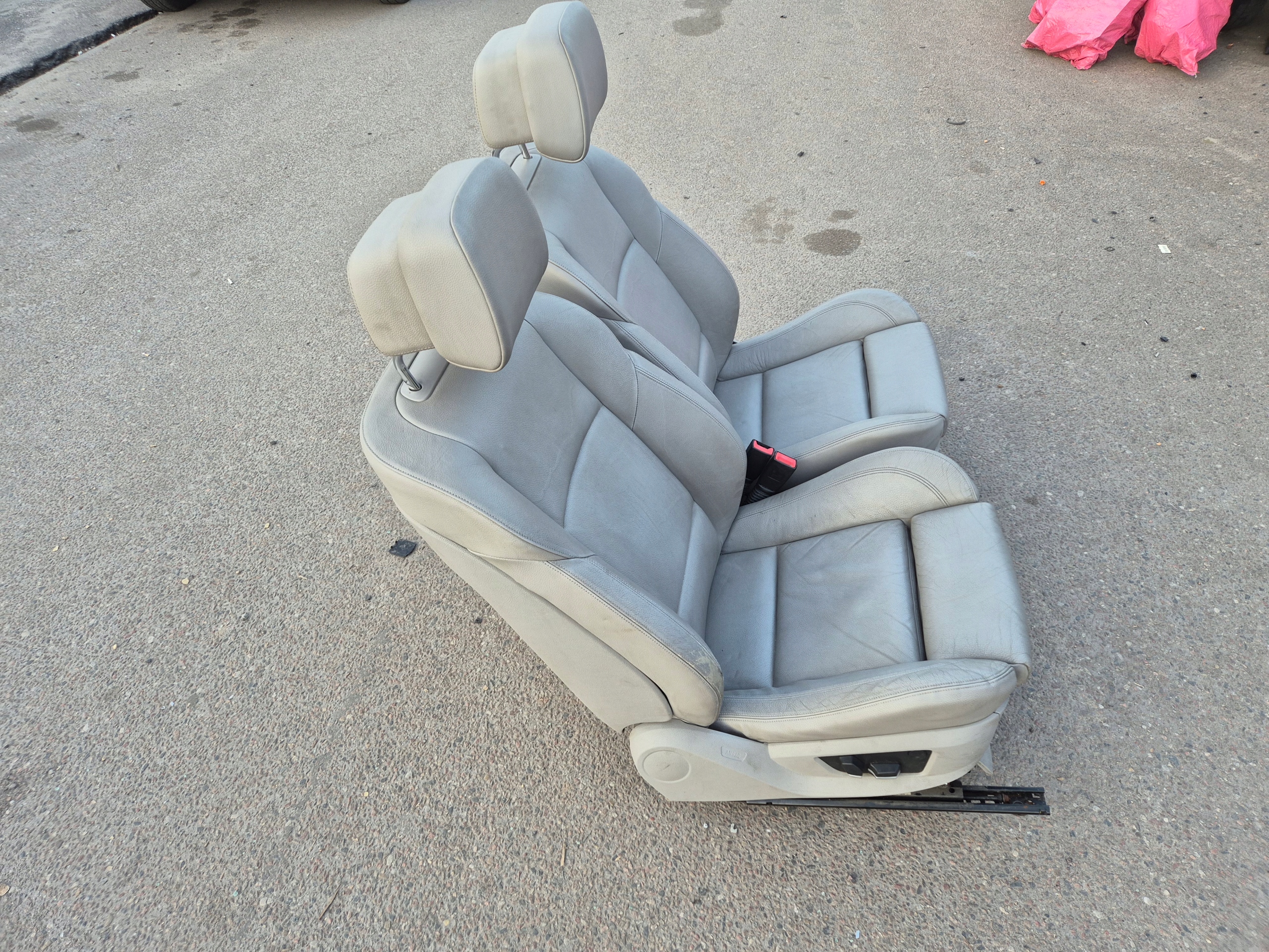 seats KOMPLET SZARE BMW F01 m-packet