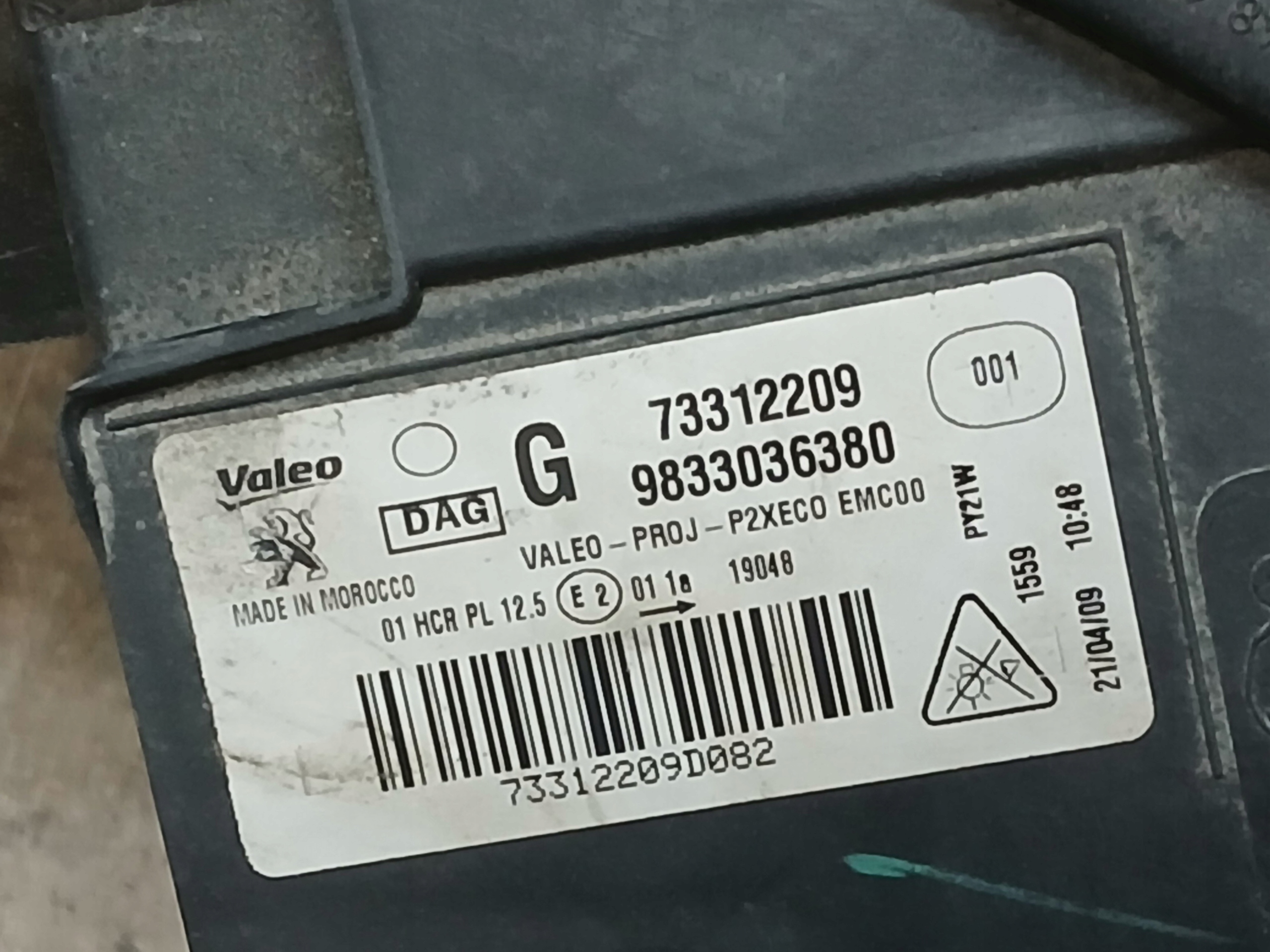 light front left PEUGEOT 208 2008 II 2 FULL LED 19- 983303680