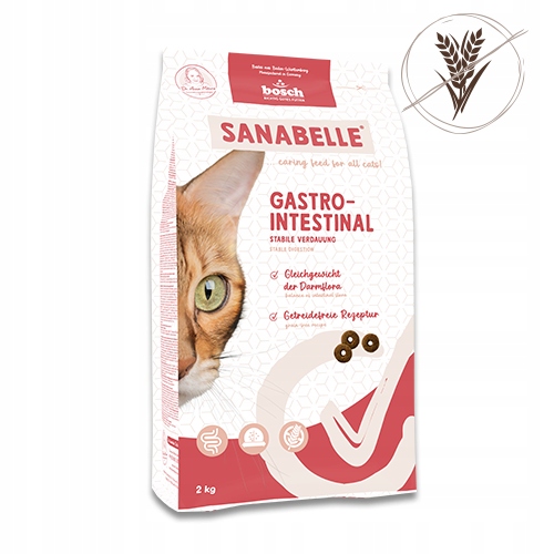 Bosch Sanabelle Gastrointestinal pro kočky s problémy s trávením 2kg