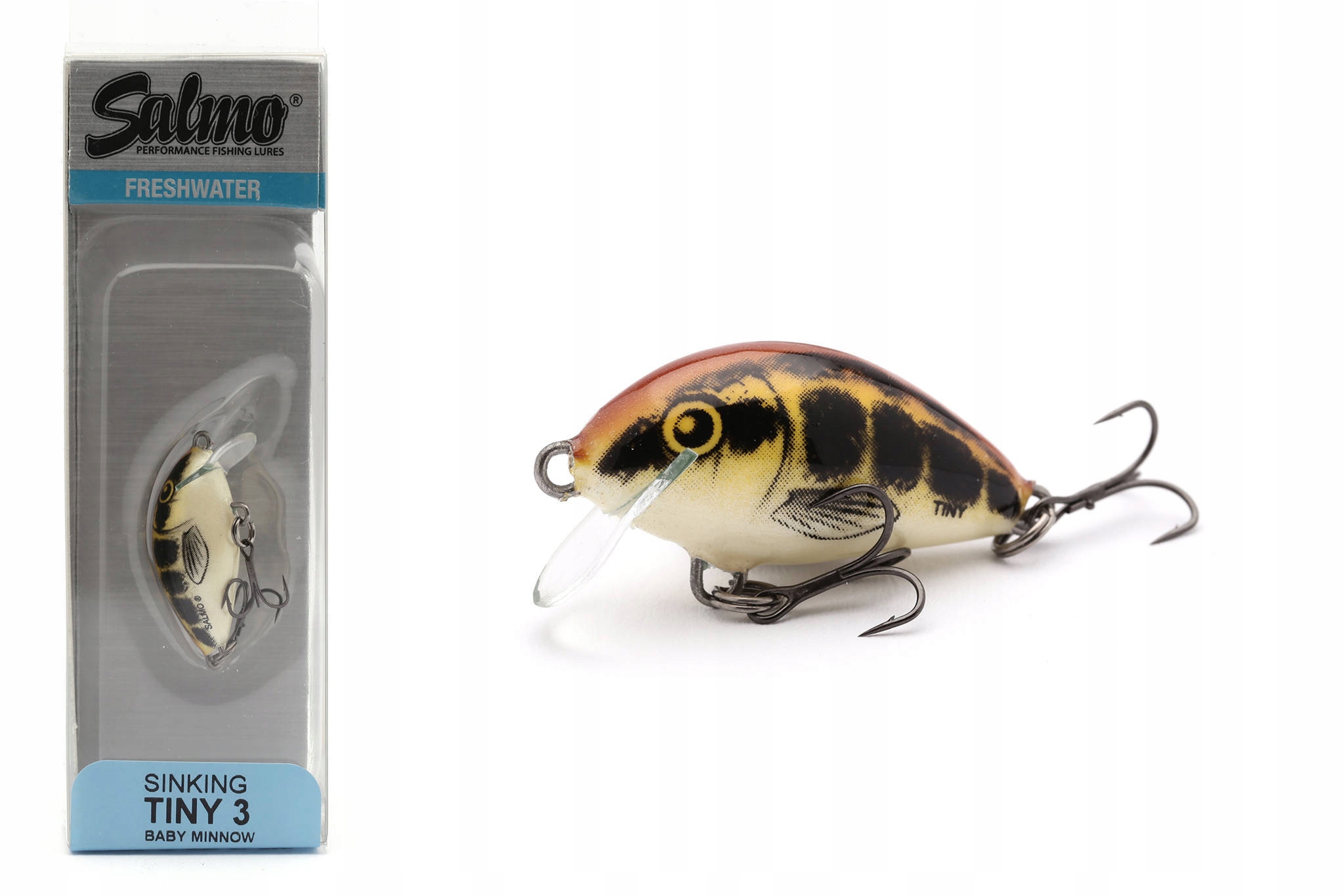 Wobler Salmo Tiny Sinking 3cm Baby Minnow