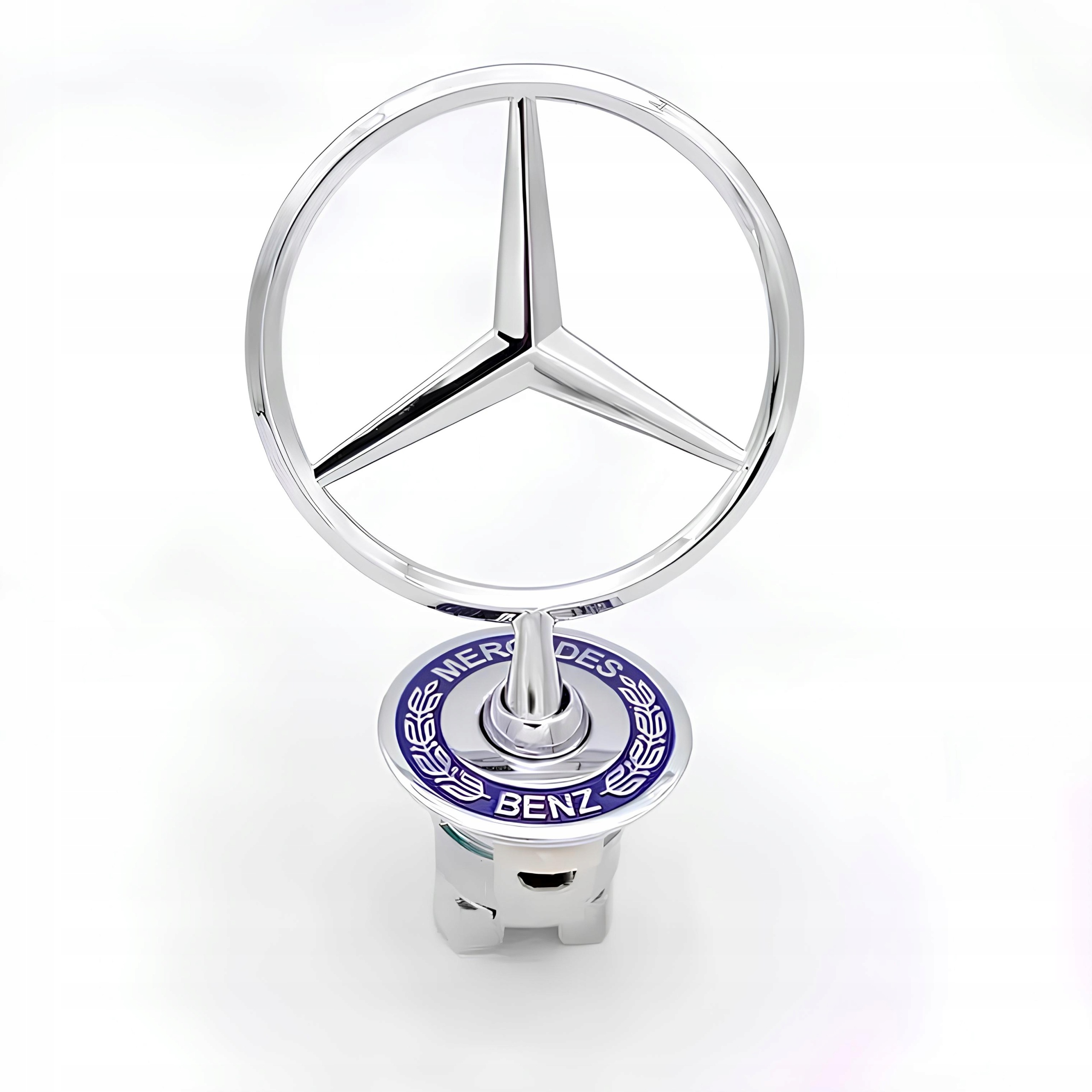 Emblém Mercedes kovový s gravírováním do auta