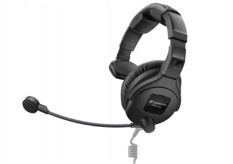 Sennheiser Hmd 300 S Jednostronny Zestaw Słuchawkowy z Mikrofonem 2024