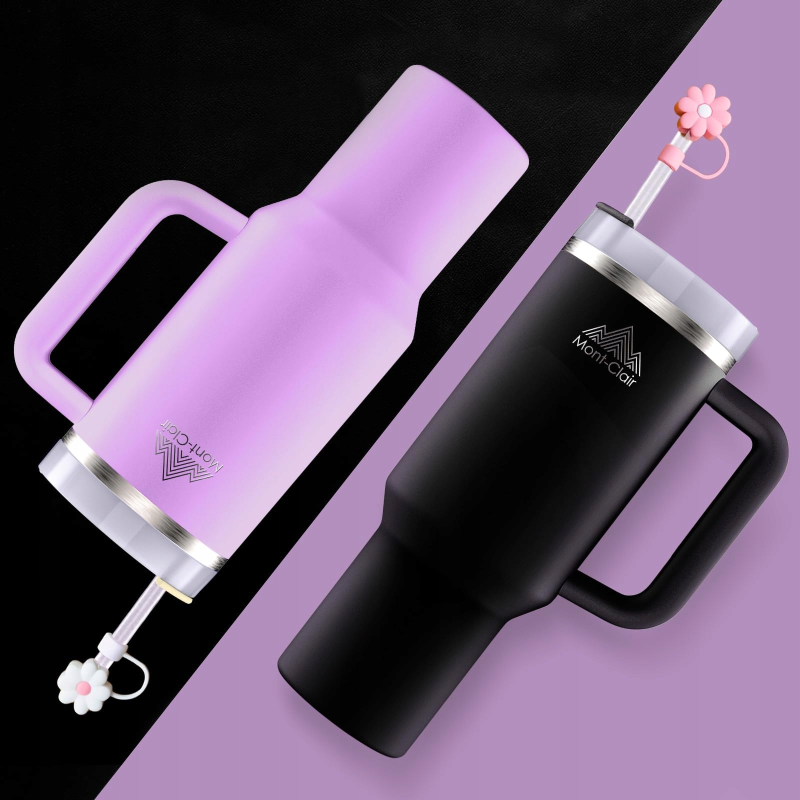Mont-Clair TUMBLER Kubek Termiczny 1.2L Z Ustnikiem BPA Free — miniatura 4