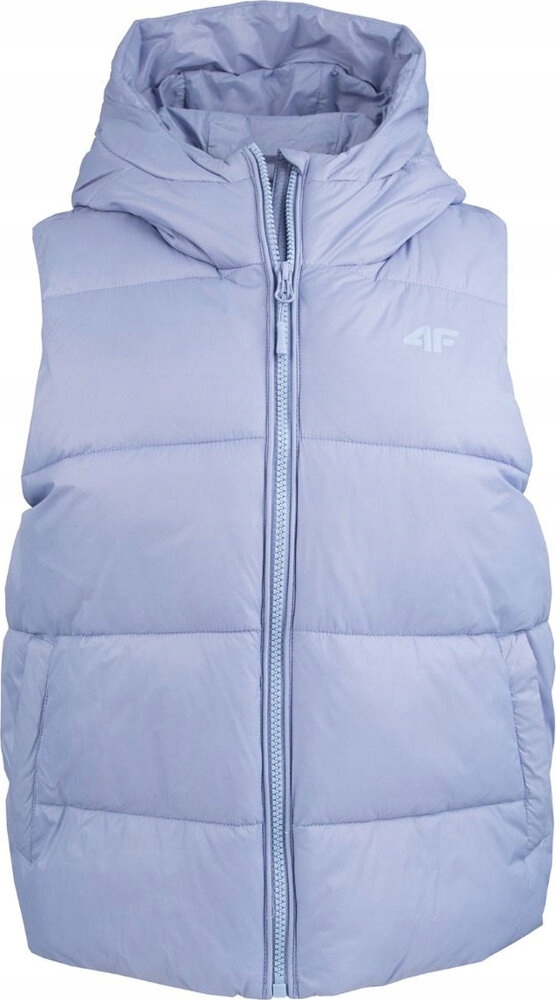 Dámská Péřová Vesta 4F F092 Fialová 4FSS23TDJAF092 52S vel. L