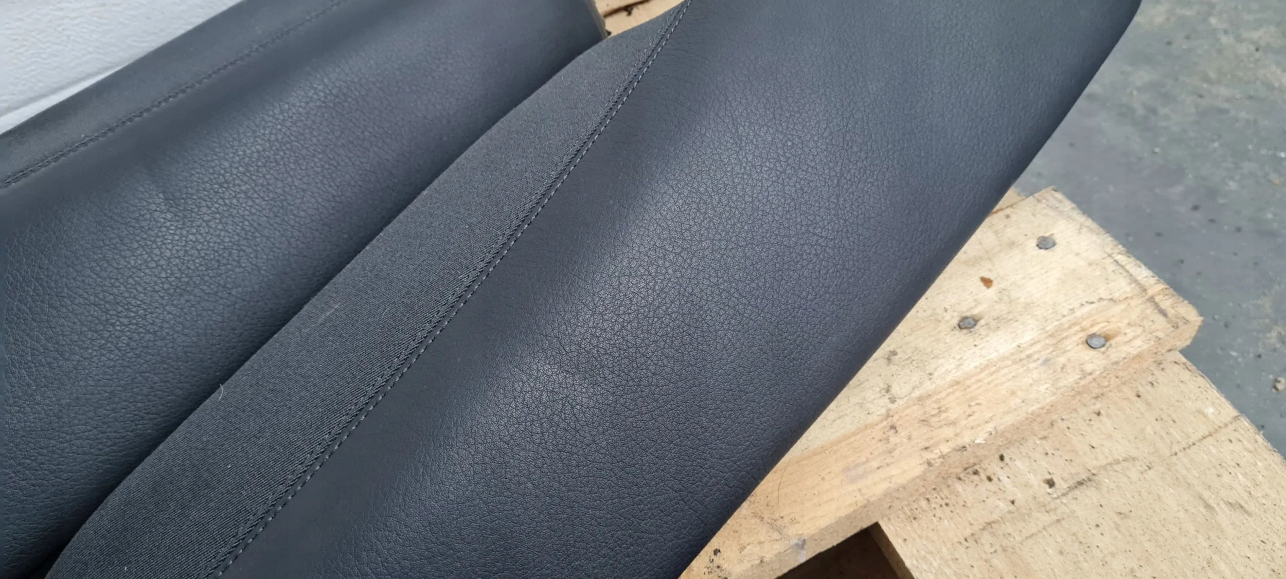 A6 C7 4G side KANAPY rear part left right leather 2X A7 4G