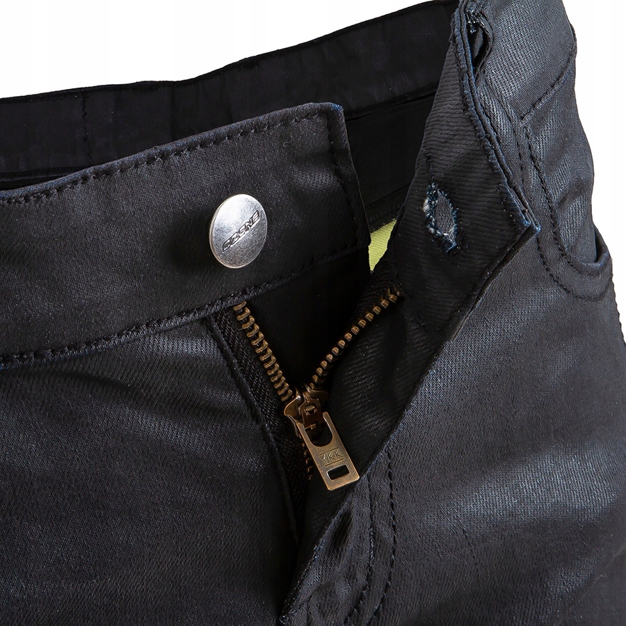 DAMSKIE JEANSY MOTOCYKLOWE OZONE ROXY BLACK 30/32 Rozmiar 30/32