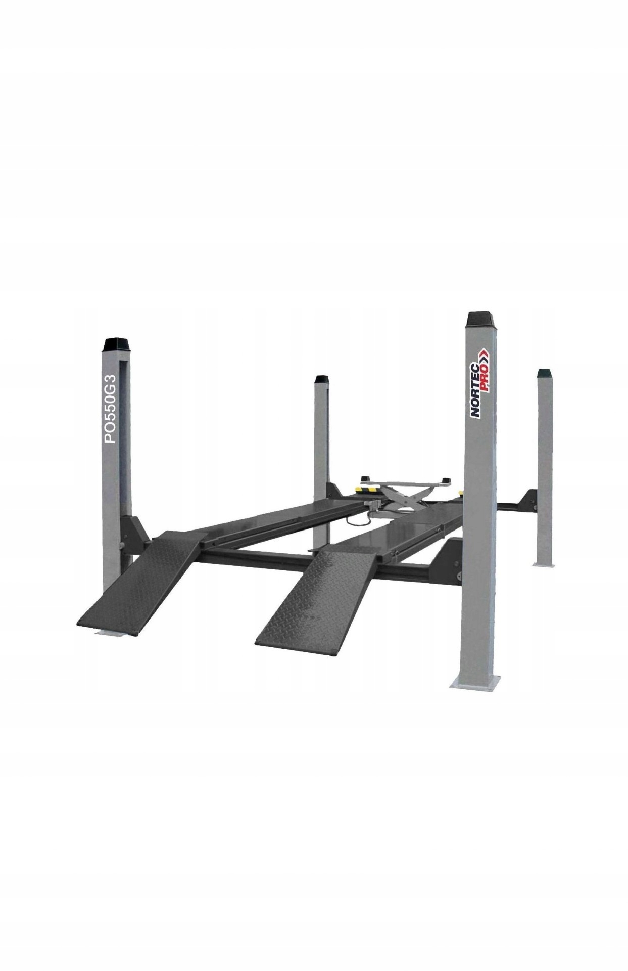 Nortec Pro Podnosnik 4 kolumnowy 5,5t geometria