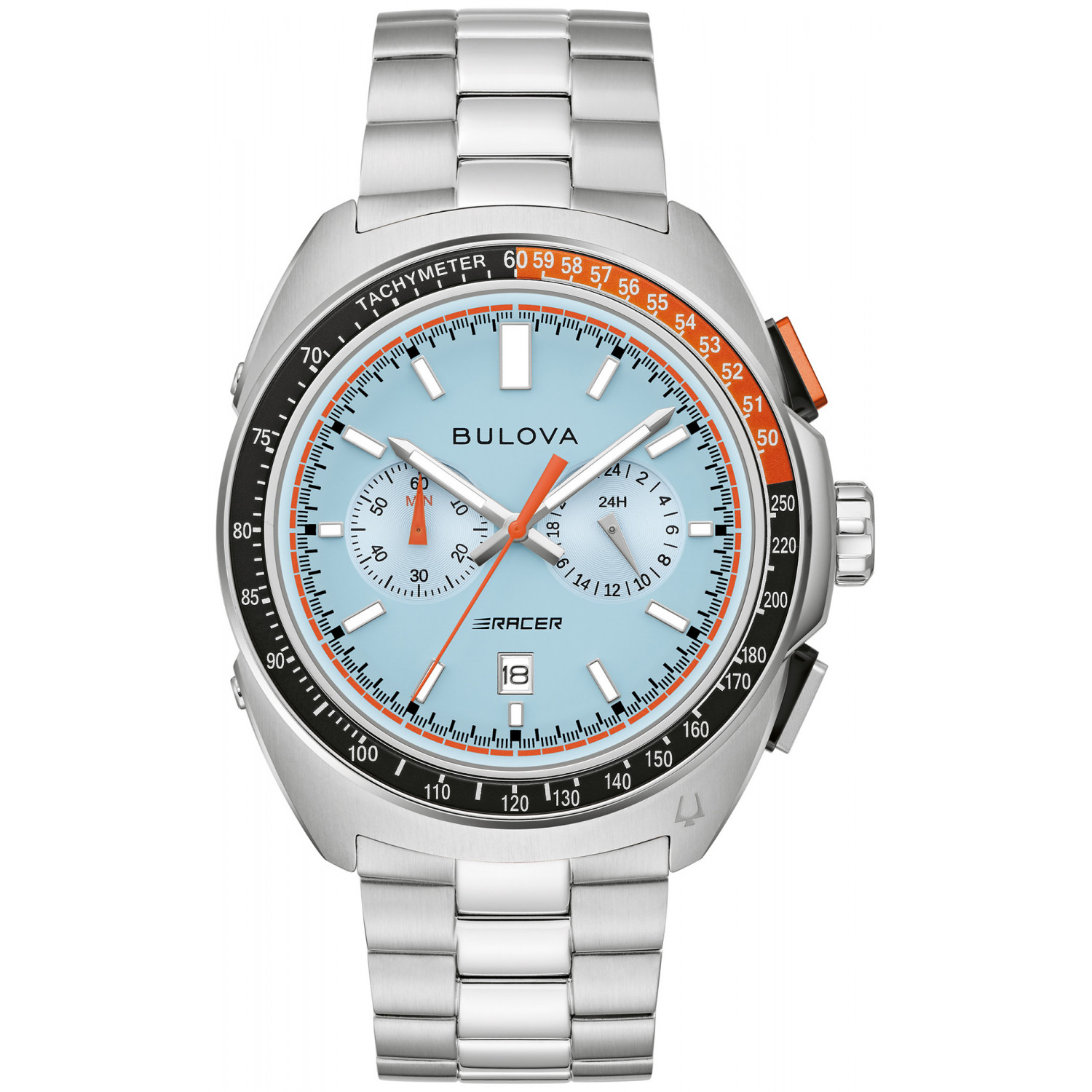 Pánské Hodinky Bulova 98B432 stříbrný náramek