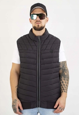 Bunda Bez Rukávů Pit Bull Vest Naylor černý