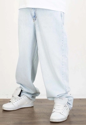 Kalhoty I8 Denim BAG89 Baggy světle modré