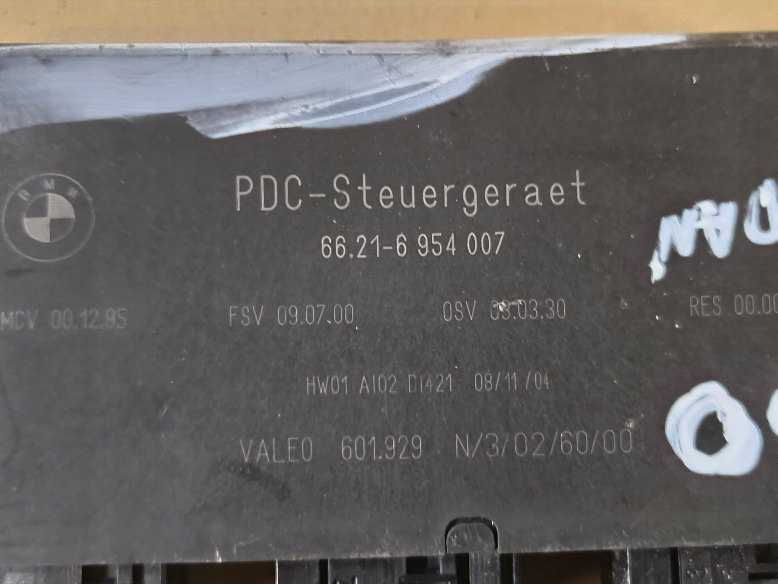 BMW 5 E60 E61 modulo Centralina parcheggio PDC + Spina 6954007